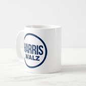 HARRIS WALZ 2024 KOFFIEMOK (Voorkant links)