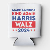 Harris Walz 2024 maakt Amerika weer vriendelijk Blikjeskoeler (Voorkant)