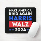 Harris Walz 2024 maakt Amerika weer vriendelijk Muismat (Met muis)