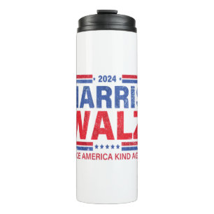 Harris Walz 2024 maakt Amerika weer vriendelijk Thermosbeker