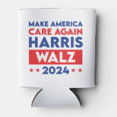 Harris Walz 2024 Make America Care opnieuw Blikjeskoeler (Voorkant)