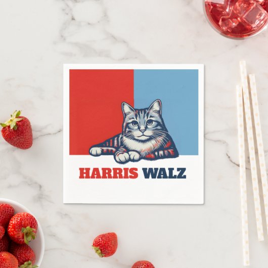 Harris Walz 2024, natuurlijk Cat Servet (Insitu)
