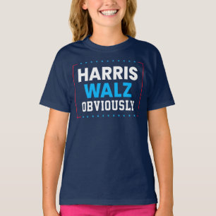 Harris Walz 2024 natuurlijk T-shirt