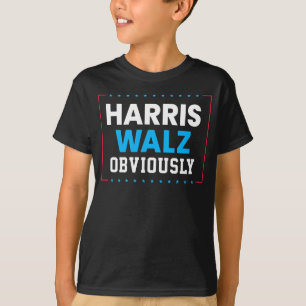 Harris Walz 2024 natuurlijk T-shirt