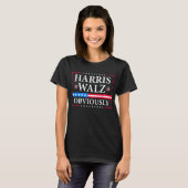 Harris Walz 2024 natuurlijk | Tim Walz T-shirt (Voorkant volledig)