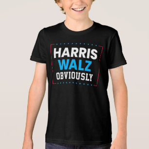 Harris Walz 2024 natuurlijk Tri-Blend Shirt