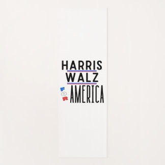 Harris Walz 2024 Pin Yogamat