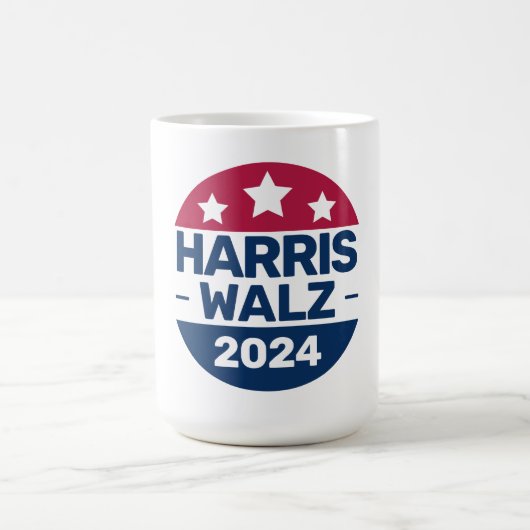 Harris Walz 2024: President Patriottisch Koffiemok (Center)