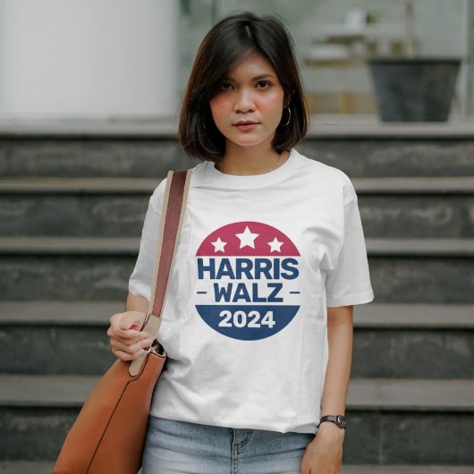Harris Walz 2024: President Patriottisch T-shirt