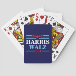 Harris Walz 2024 President - Tim Walz Pokerkaarten