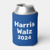Harris / Walz 2024 Presidentiële campagne Blikjeskoeler (Blikje Voorkant)