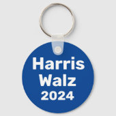 Harris / Walz 2024 Presidentiële campagne Sleutelhanger (Voorkant)