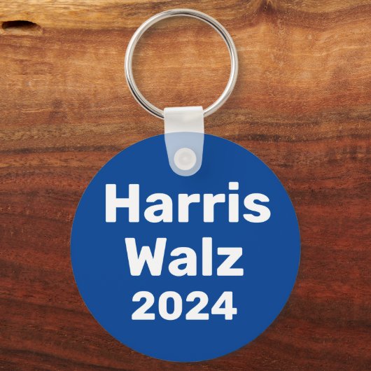 Harris / Walz 2024 Presidentiële campagne Sleutelhanger (Achterkant)