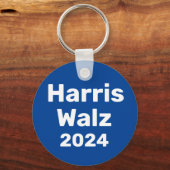Harris / Walz 2024 Presidentiële campagne Sleutelhanger (Voorkant)