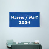 Harris / Walz 2024 Presidentiële campagne Spandoek (Beurs)