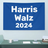 Harris / Walz 2024 Presidentiële campagne Spandoek (Beurs)