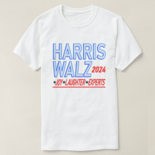 Harris Walz 2024 Presidentiële verkiezingen T-shir T-shirt