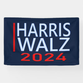 Harris Walz 2024 Presidentiële Verkiezingsbanner Spandoek