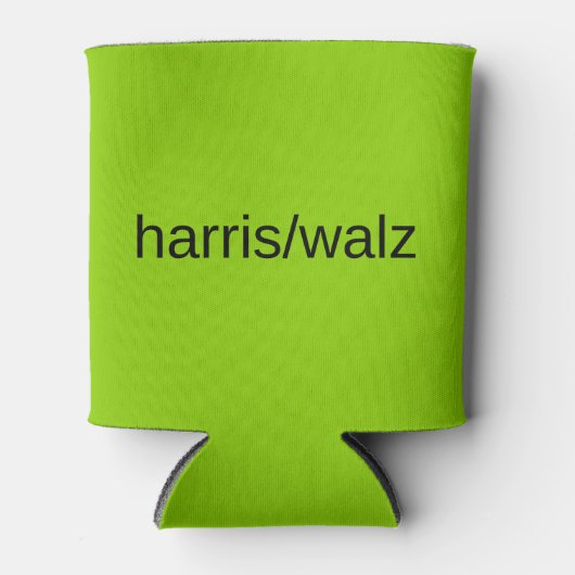 Harris Walz 2024 Presidentsverkiezingen Trendy Blikjeskoeler (Voorkant)