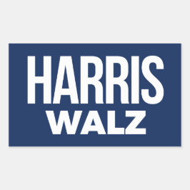 Harris Walz 2024 Rechthoekige Sticker