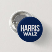Harris Walz 2024 Ronde Button 3,2 Cm (Voorkant /achterkant)