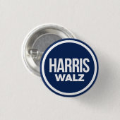 Harris Walz 2024 Ronde Button 3,2 Cm (Voorkant /achterkant)