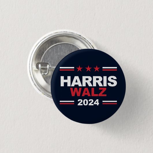 Harris Walz 2024 Ronde Button 3,2 Cm (Voorkant /achterkant)