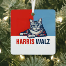 Harris Walz 2024 - Rood Blauw