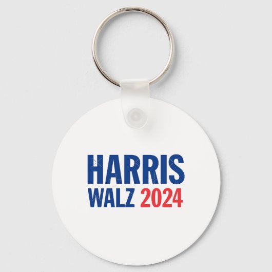 Harris Walz 2024 Sleutelhanger (Voorkant)
