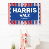Harris - Walz 2024 Spandoek (Insitu)