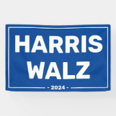 Harris Walz 2024 Spandoek (Horizontaal)