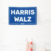 Harris Walz 2024 Spandoek (Insitu)