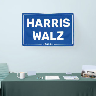Harris Walz 2024 Spandoek