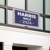 Harris - Walz 2024 Spandoek (Buitenkant Gebouw)