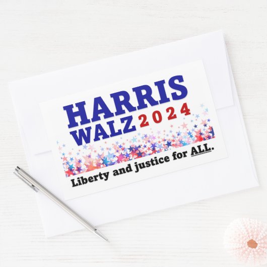 Harris Walz 2024 Sticker (Envelop)