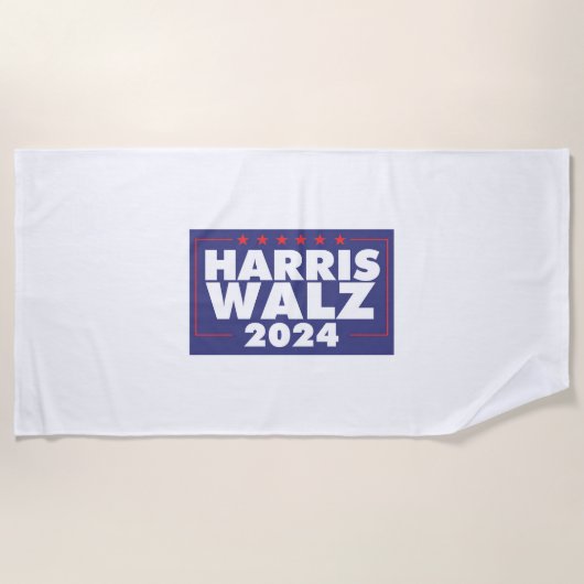 HARRIS WALZ 2024 STRANDLAKEN (Voorkant)