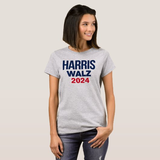 HARRIS WALZ 2024 T-SHIRT (Voorkant volledig)