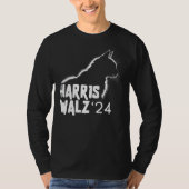 Harris Walz 2024 T-shirt (Voorkant)