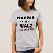 Harris Walz 2024 T-shirt (Voorkant)