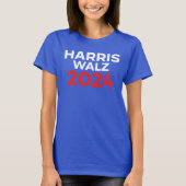 Harris Walz 2024 T-shirt (Voorkant)