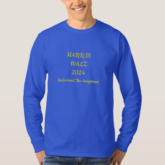 HARRIS/WALZ 2024 T-SHIRT (Voorkant)