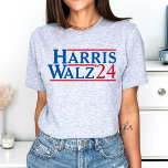 Harris Walz 2024 T-shirt<br><div class="desc">Dit retro T-shirt is ideaal voor het shows van uw steun!</div>