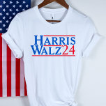 Harris Walz 2024 T-shirt<br><div class="desc">Dit retro T-shirt is ideaal voor het shows van uw steun!</div>