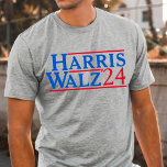 Harris Walz 2024 T-shirt<br><div class="desc">Dit retro T-shirt is ideaal voor het shows van uw steun!</div>