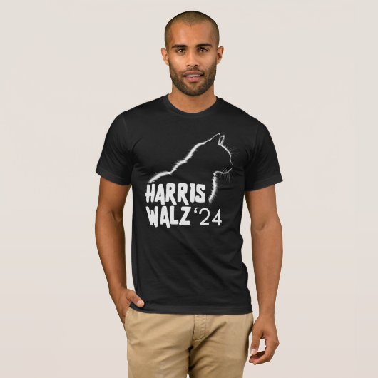 Harris Walz 2024 T-shirt (Voorkant volledig)