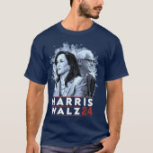 Harris Walz 2024 T-shirt (Voorkant)
