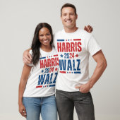 Harris Walz 2024 T-shirt (Unisex)