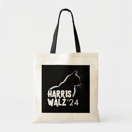 Harris Walz 2024 Tote Bag (Voorkant)