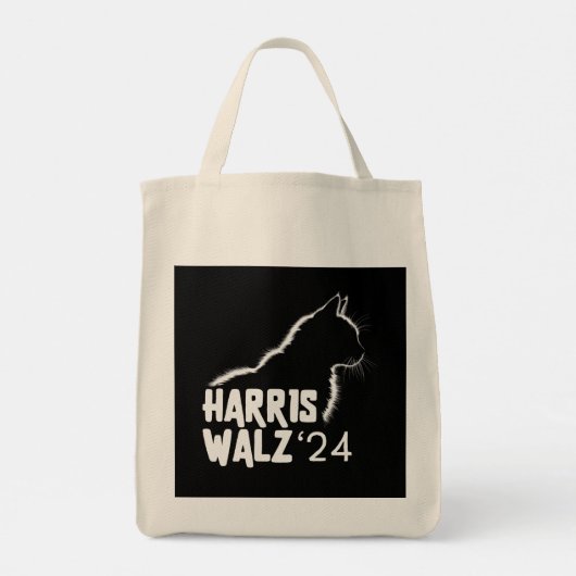 Harris Walz 2024 Tote Bag (Achterkant)