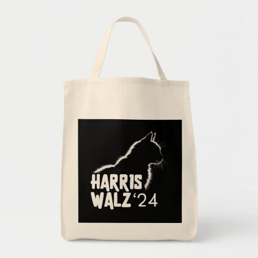 Harris Walz 2024 Tote Bag (Voorkant)